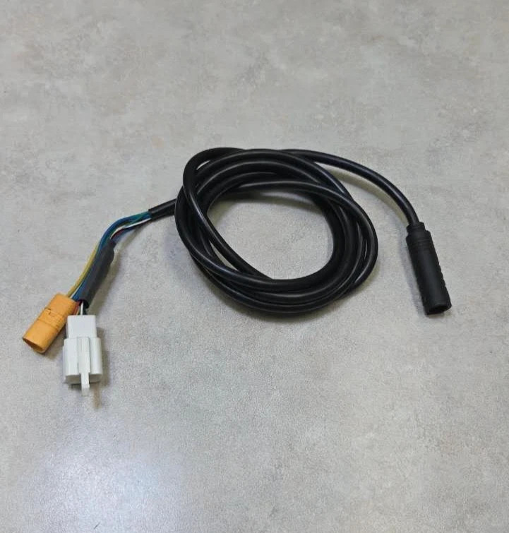 36v 48v e bike hub motor 80″ extension cable Molex 6p+ MT60 WP plug match Bafang