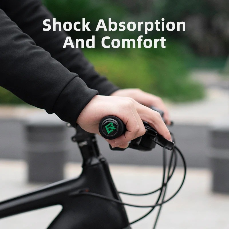 ROCKBROS Bike Handlebar Grips Cycling MTB BXM Bicycle Silicone Sponge Soft Grips