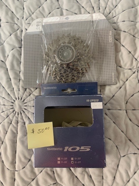 Shimano Cassette CS-5600 HG 10-Speed 12-27t, NEW