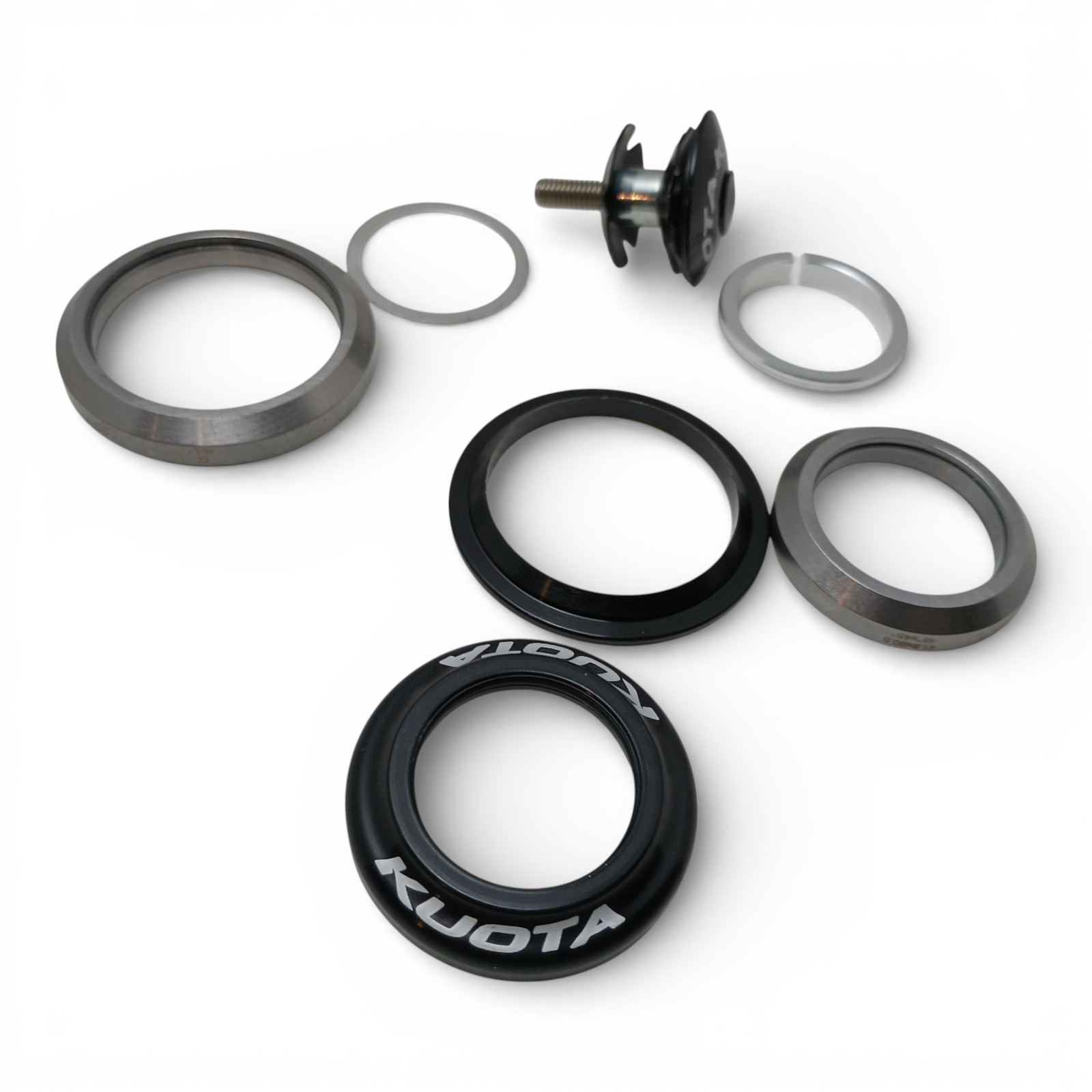Kuota Road bike Headset 1 1/8» to 1.5» Tapered Sealed bearings Fit FSA