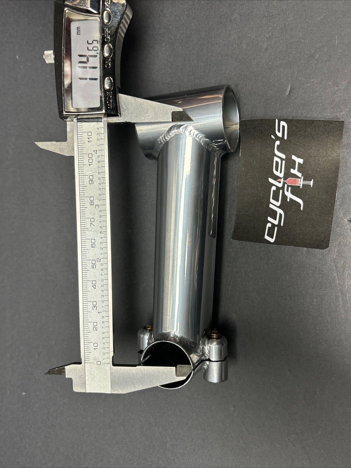 NOS GT 114mm 1 1/8 Threadless 10° Cr-Mo Stem Mtb Atv Bike Road All Terra Track