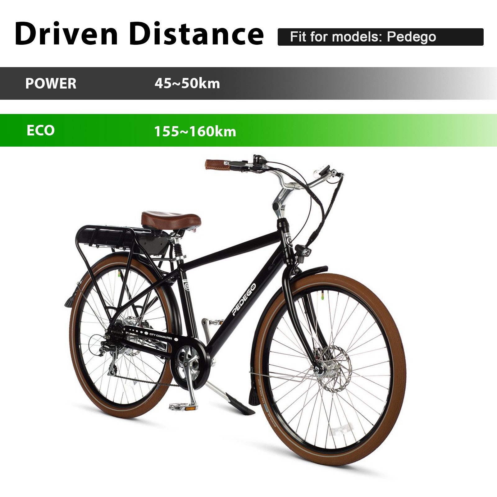 Electric Bike Battery 36V 13Ah for PEDEGO Bicycle Ebike Battery 36V