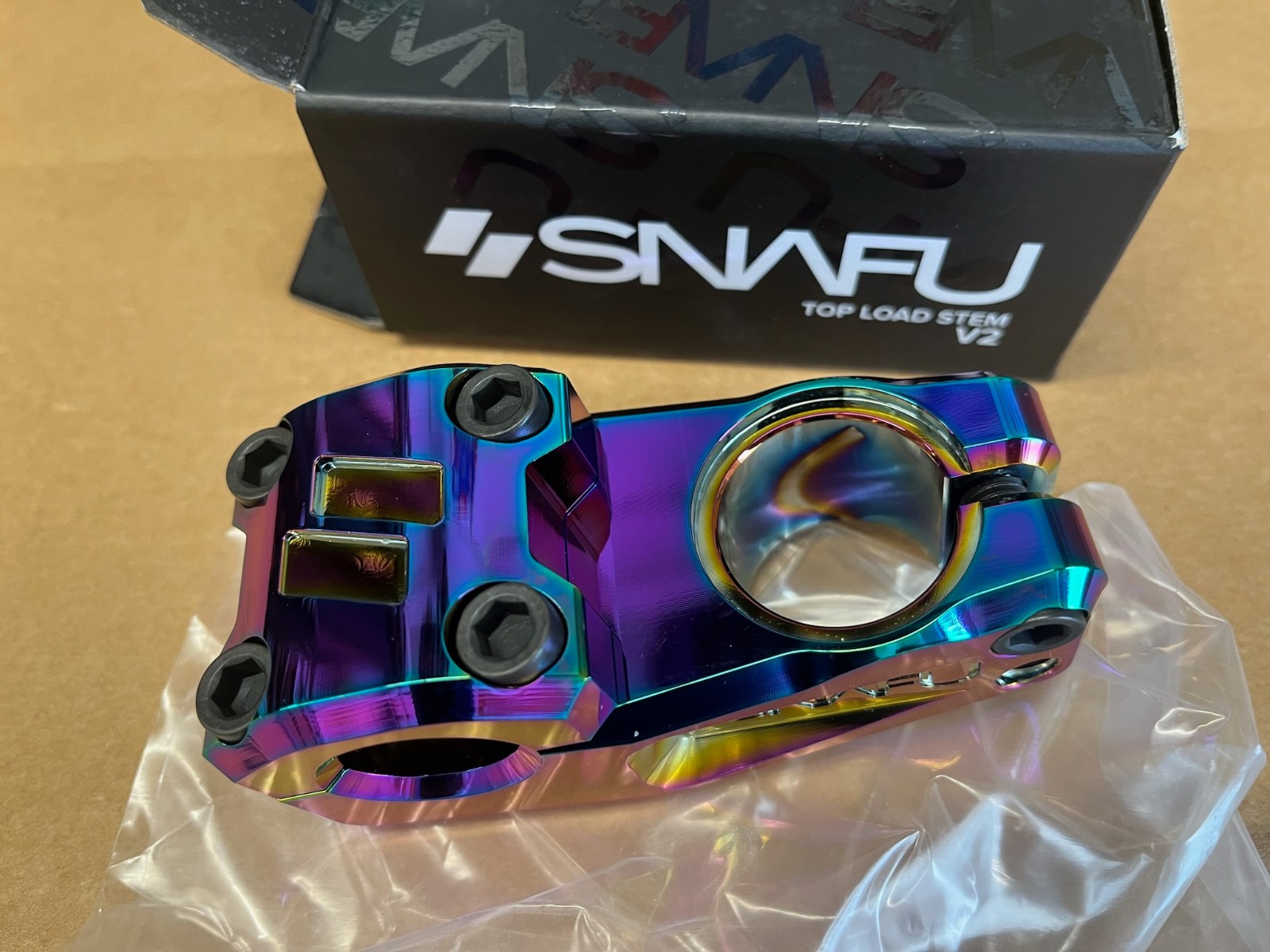 Snafu V2 Top Load Stem 52mm Jet Fuel BMX
