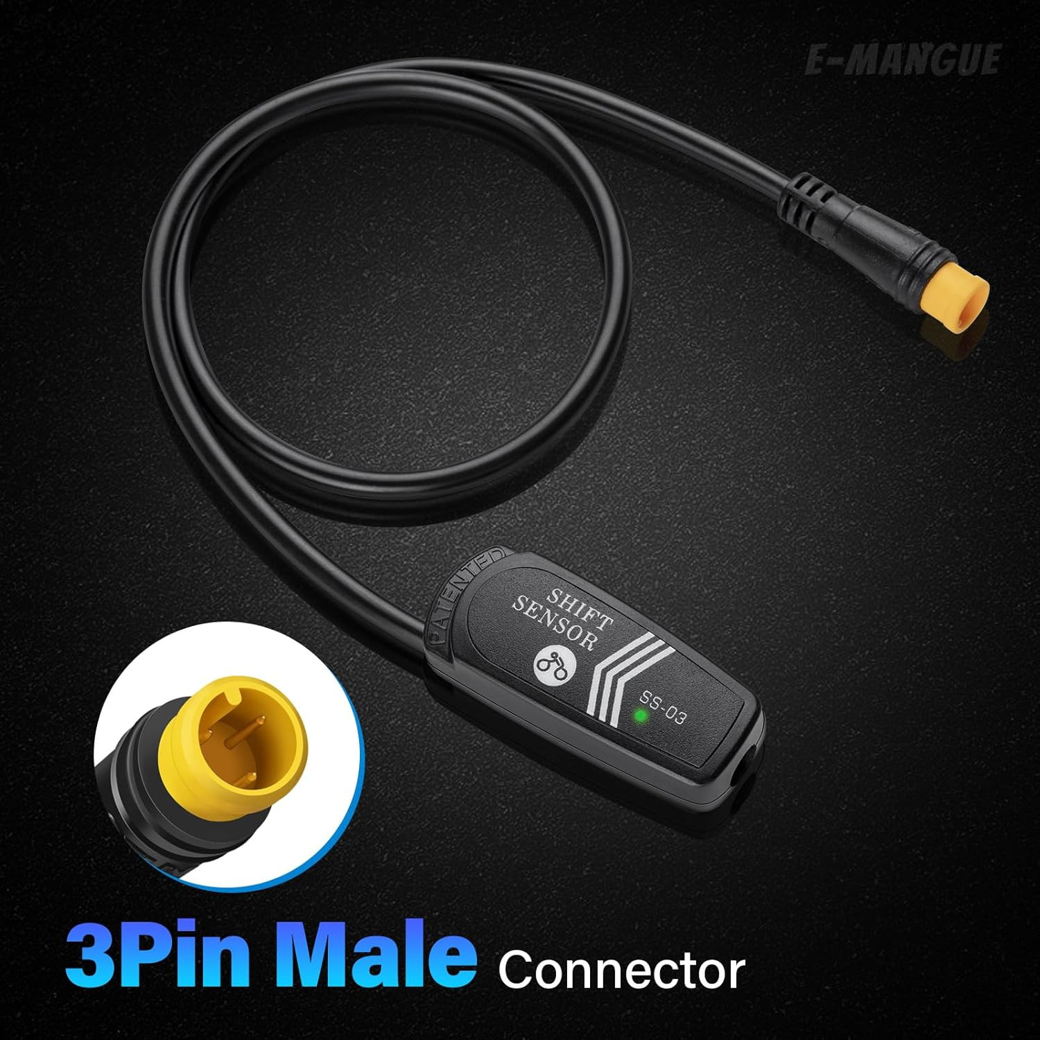 Ebike Gear Shift Sensor for BAFANG BBS01B BBS02B BBSHD, Electric Bike Gear Senso