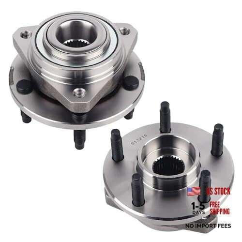 513215 2pcs Front Wheel Bearing and Hub Assembly – Compatible with 2007-2004