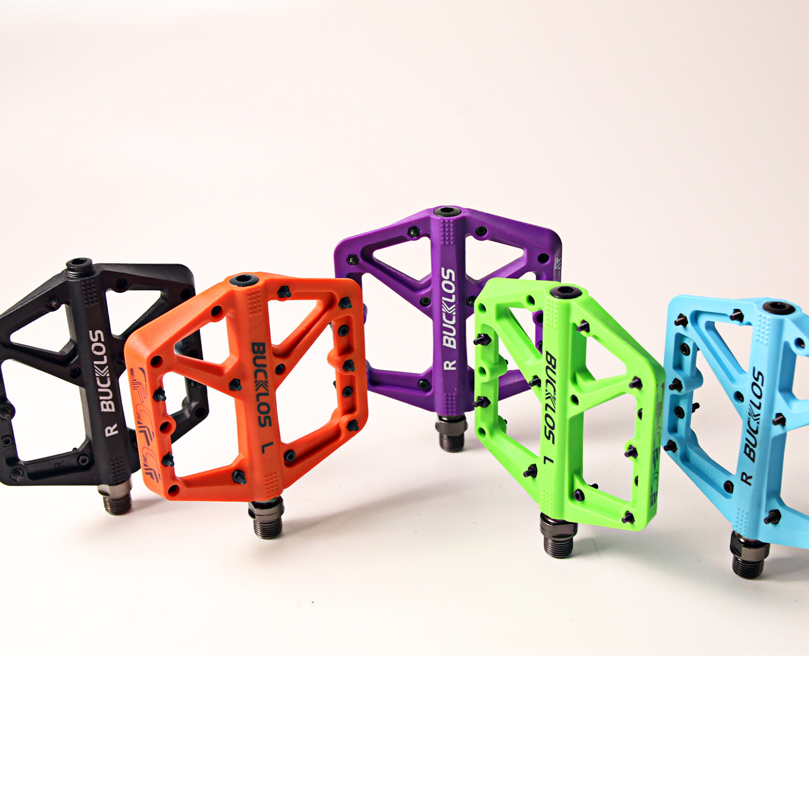 MTB Platform Pedals Bicycle Bearing Pedal Road/Mountain Bike Flat Pedal 9/16″ US