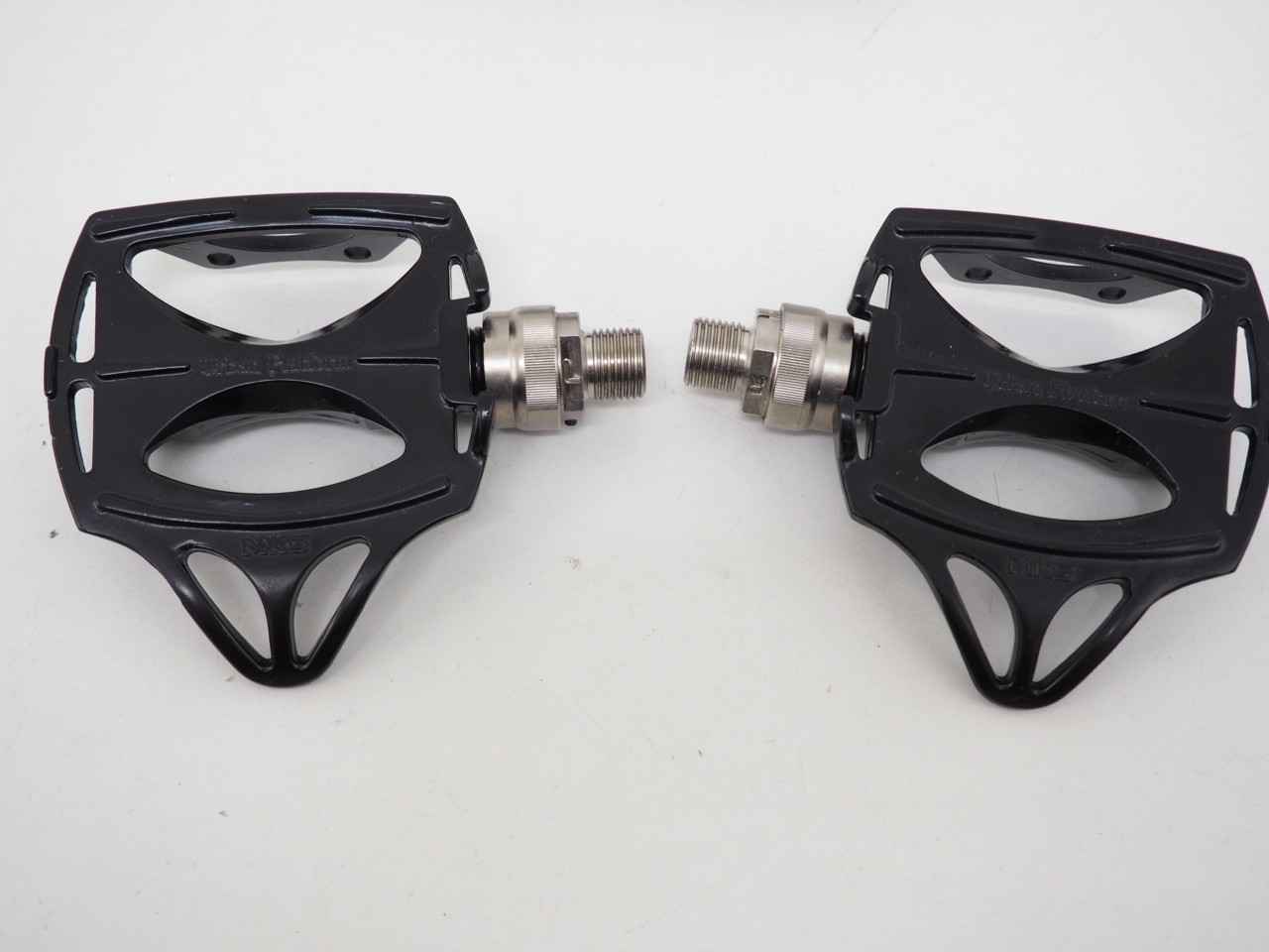 New! MKS (Mikashima) Urban Platform Easy Superior Black Vintage Pedals
