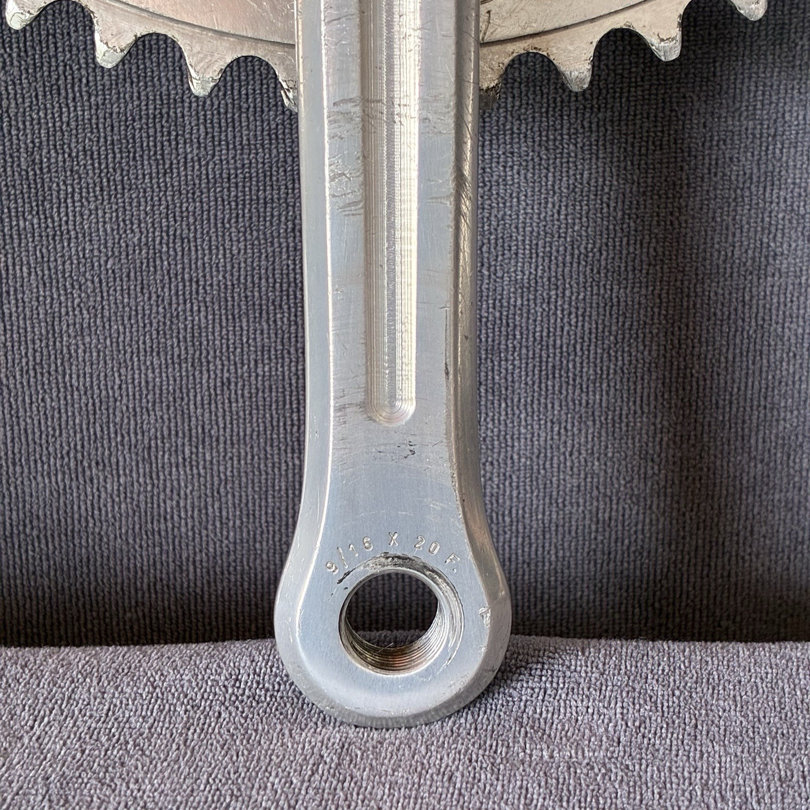 Campagnolo Super Record Nuovo Strada Crankset 172.5mm 52/42T Made In Italy