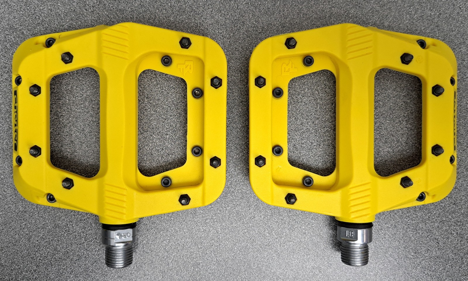 RaceFace Chester Pedal – Yellow, 9/16″