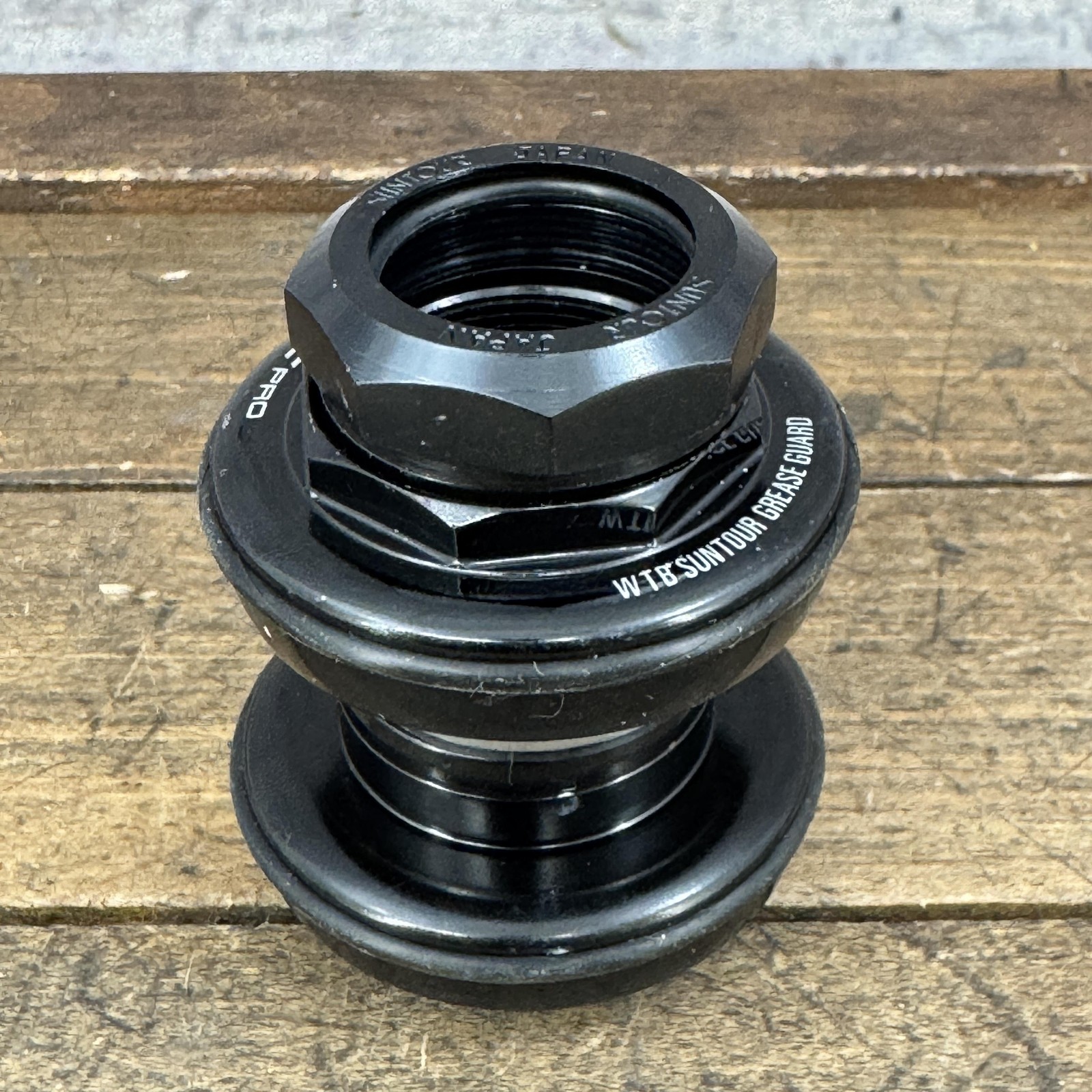Vintage Suntour XC Pro 1 Inch Threaded Headset 30.3 26.4 Black WTB Japan MTB