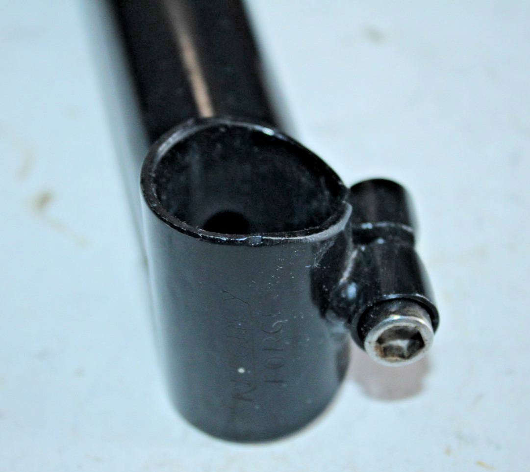 Vintage Black 22.2/25.4mm MTB Quill Stem 135mm 15º Rise Road Steel USA Shipper