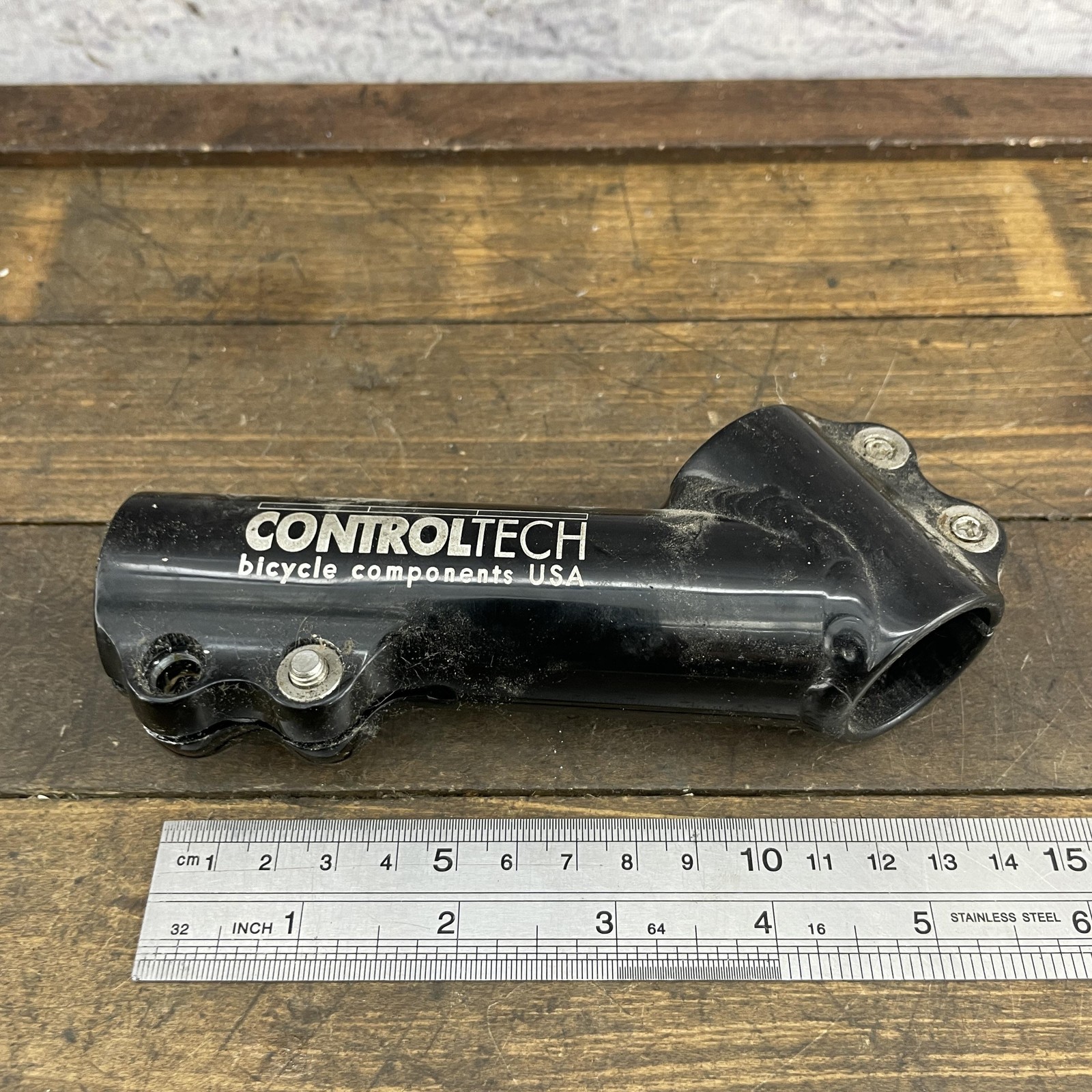 Control Tech Tandem Stoker Stem Extension 30.2mm USA Missing Pinch Bolt 180g