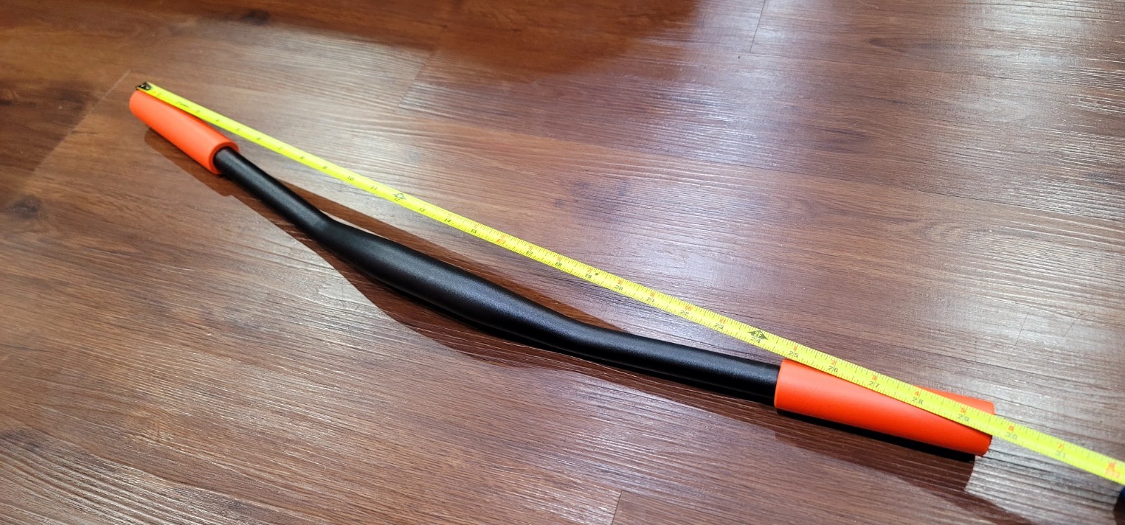 Bontrager Comp MTB 15mm Riser Handlebar 31.8/22.2mm 75cm/9° Backswep Orange Grip