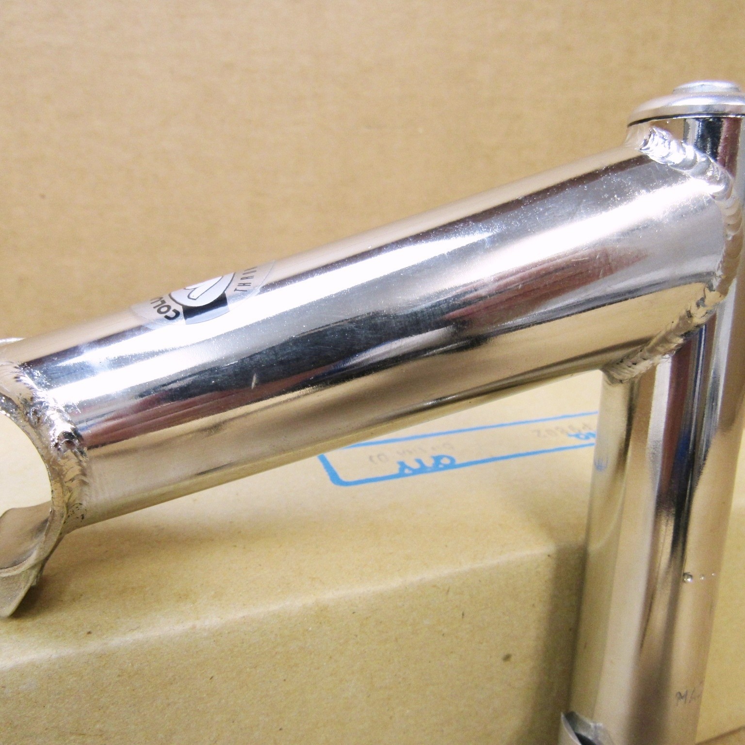 New-Old-Stock 3T Chromix Corsa Plus Quill Stem (115mm) w/Columbus Branded Tubing