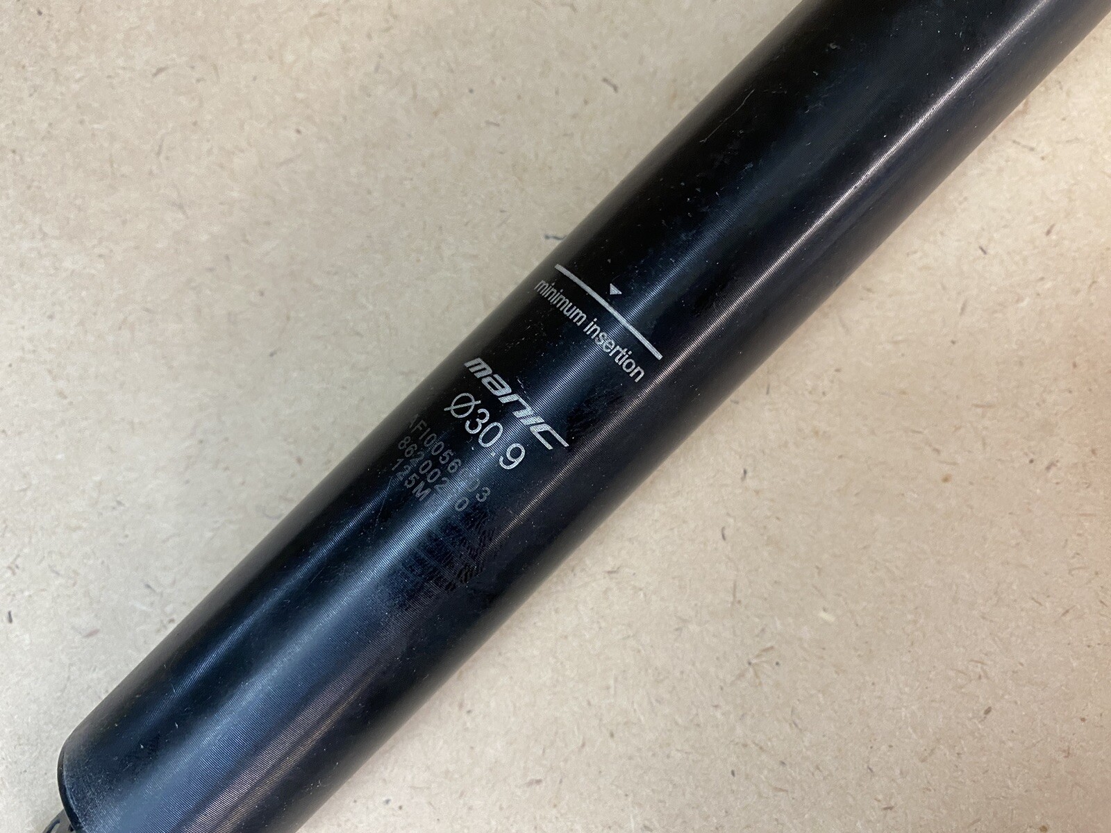 X-fusion Manic Dropper Seatpost 30.9mm 125mm travel FOR PARTS ONLY