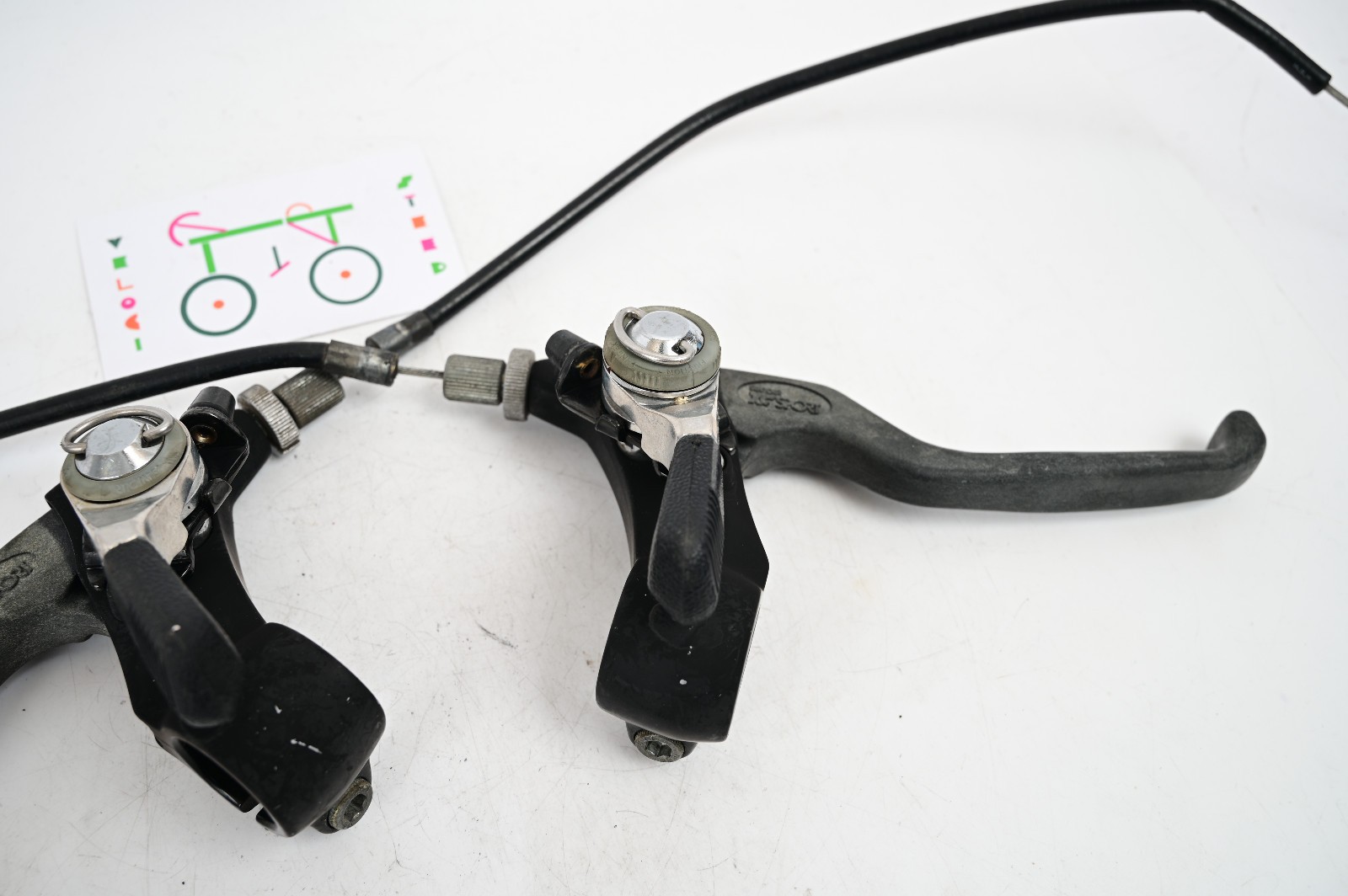 SunTour XC Sport Brake Lever Set w/ Friction Shifters Combo Set MTB Sun Tour