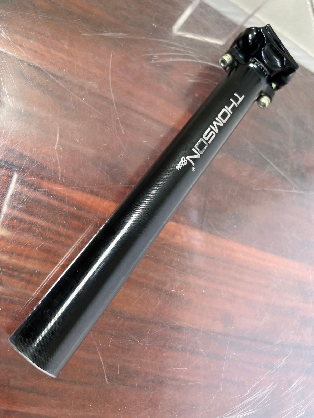 Thomson Elite 0 Setback Seatpost 30.9mm x 260mm (Cut) Black Made In USA