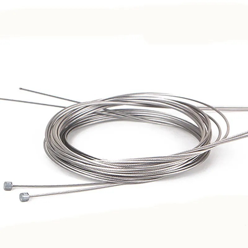 5pcs 2M MTB Bicycle Brake Cable Stainless Steel Gear Shift Inner Wire