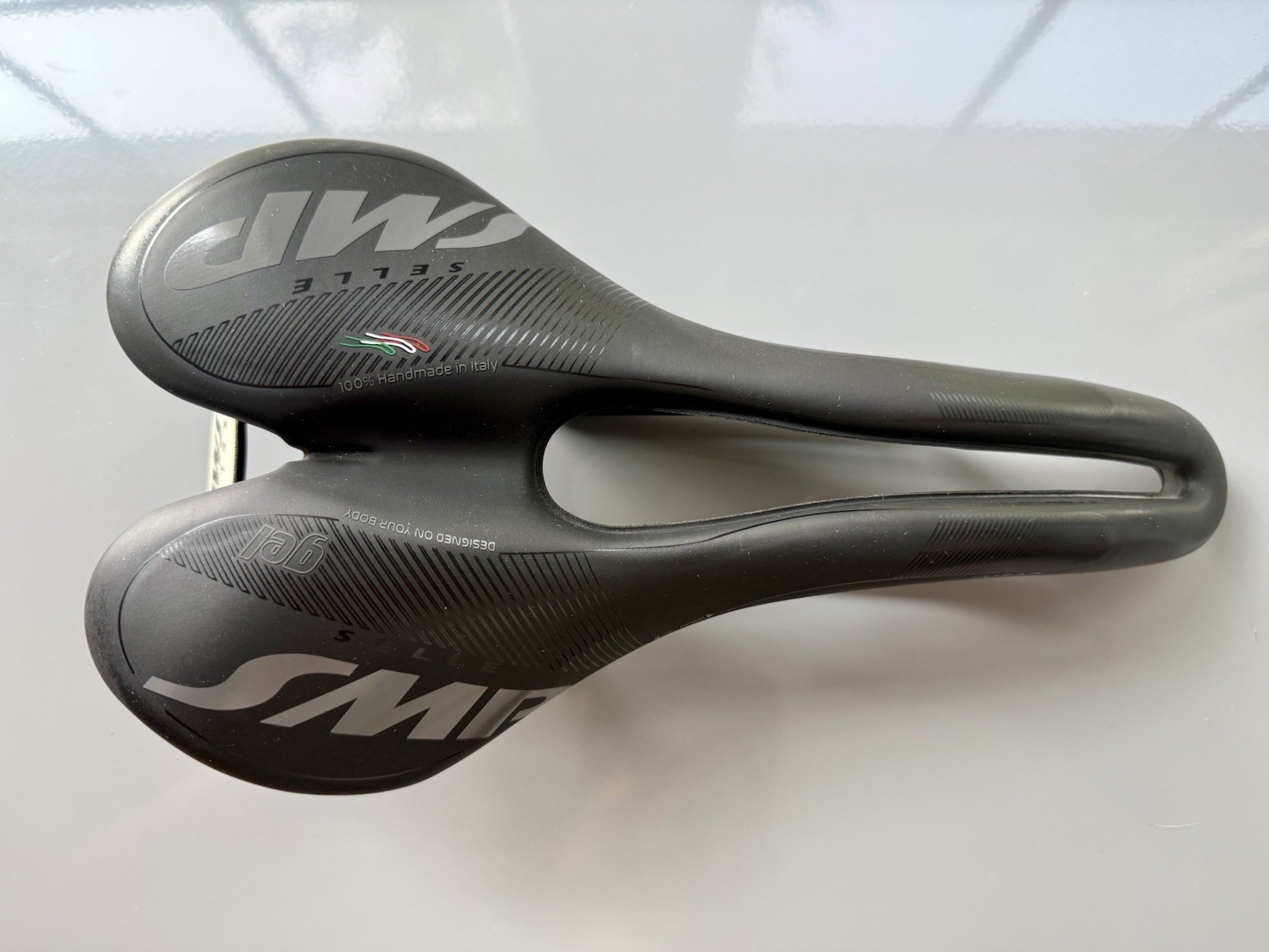 Authentic Selle SMP VT30 GEL Cutaway Saddle Seat, Black Synthetic