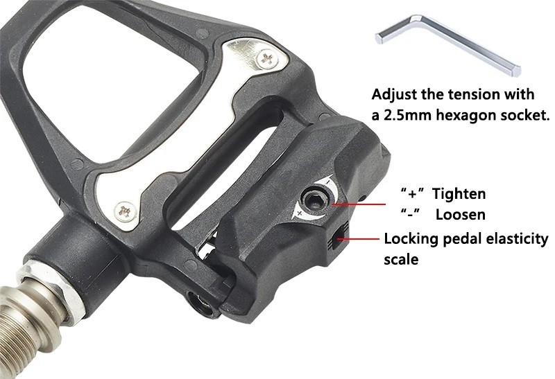 Road Bike Pedal Bicycle Locking pedals Cycling Bearing Cleats Clipless Pedal