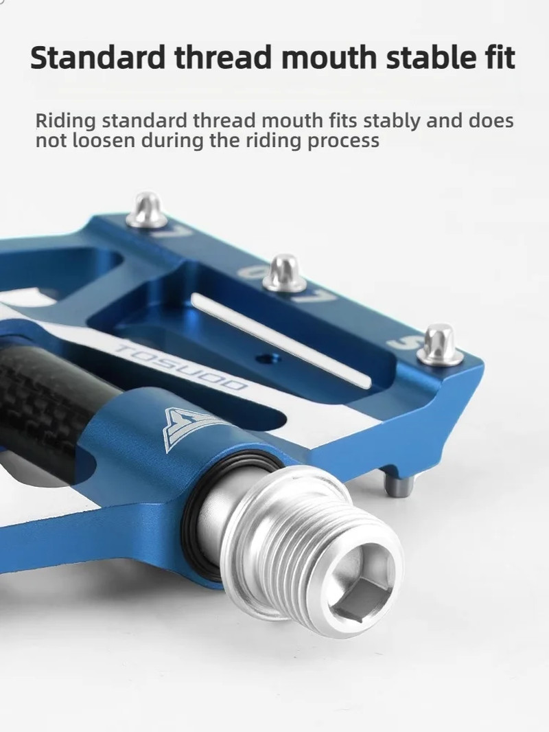 CNC Aluminum Alloy Anti-Slip Bicycle Pedals for MTB & Road Bikes