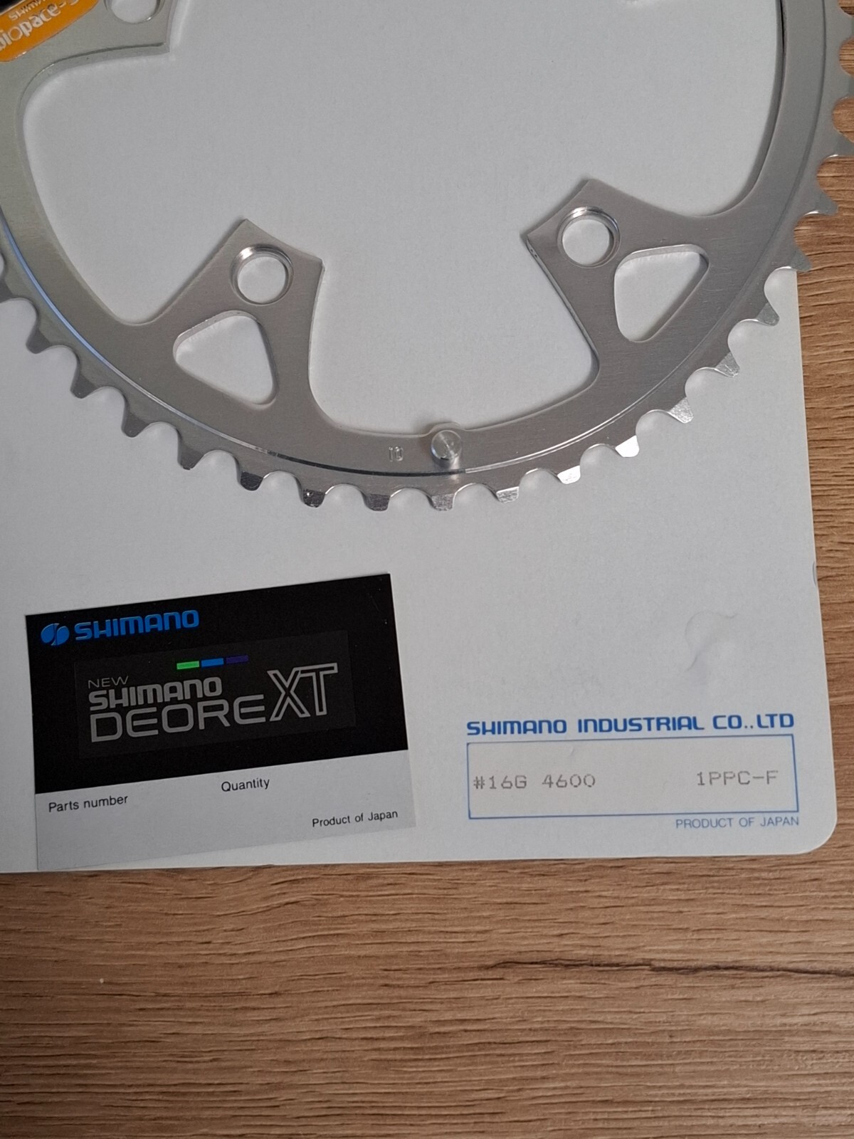 Retro Bicycle Parts NIB NOS Shimano Deore XT Chainring Biopace 46T for FC-M730