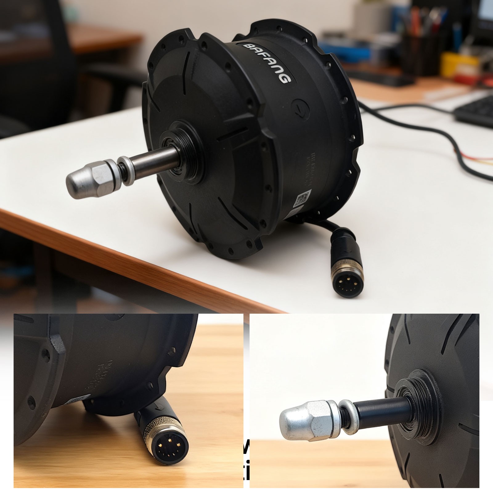 48V 750W Rear Hub Motor Fat Wheel 175mm E-Bike Right Cable For Bafang G062