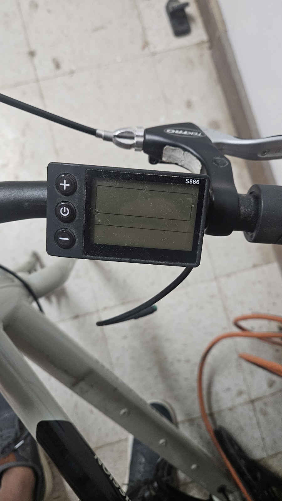 S866 electric bike lcd display