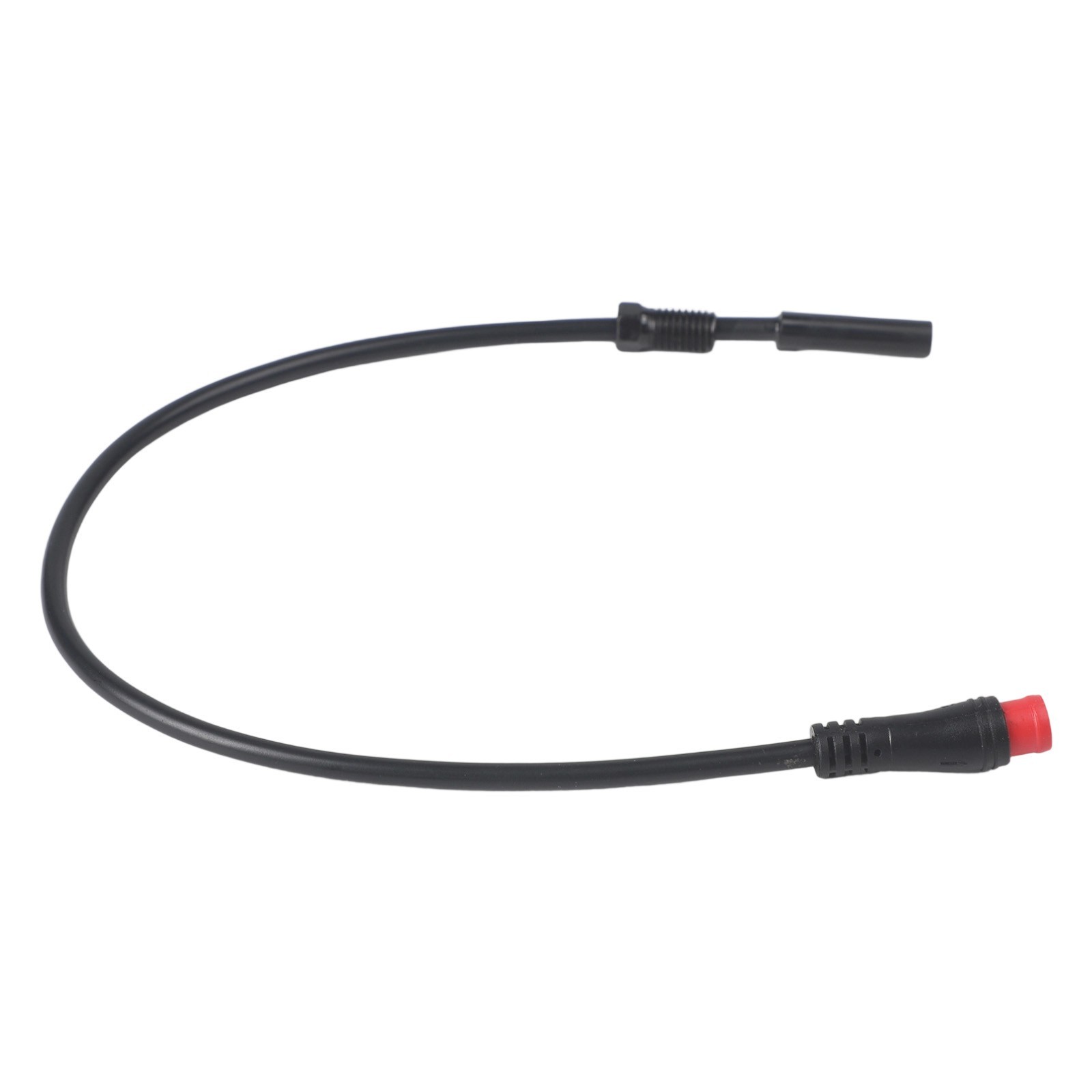 Ebike Induction Wire Brake Sensor Wire Black Plastic+Steel Single Male