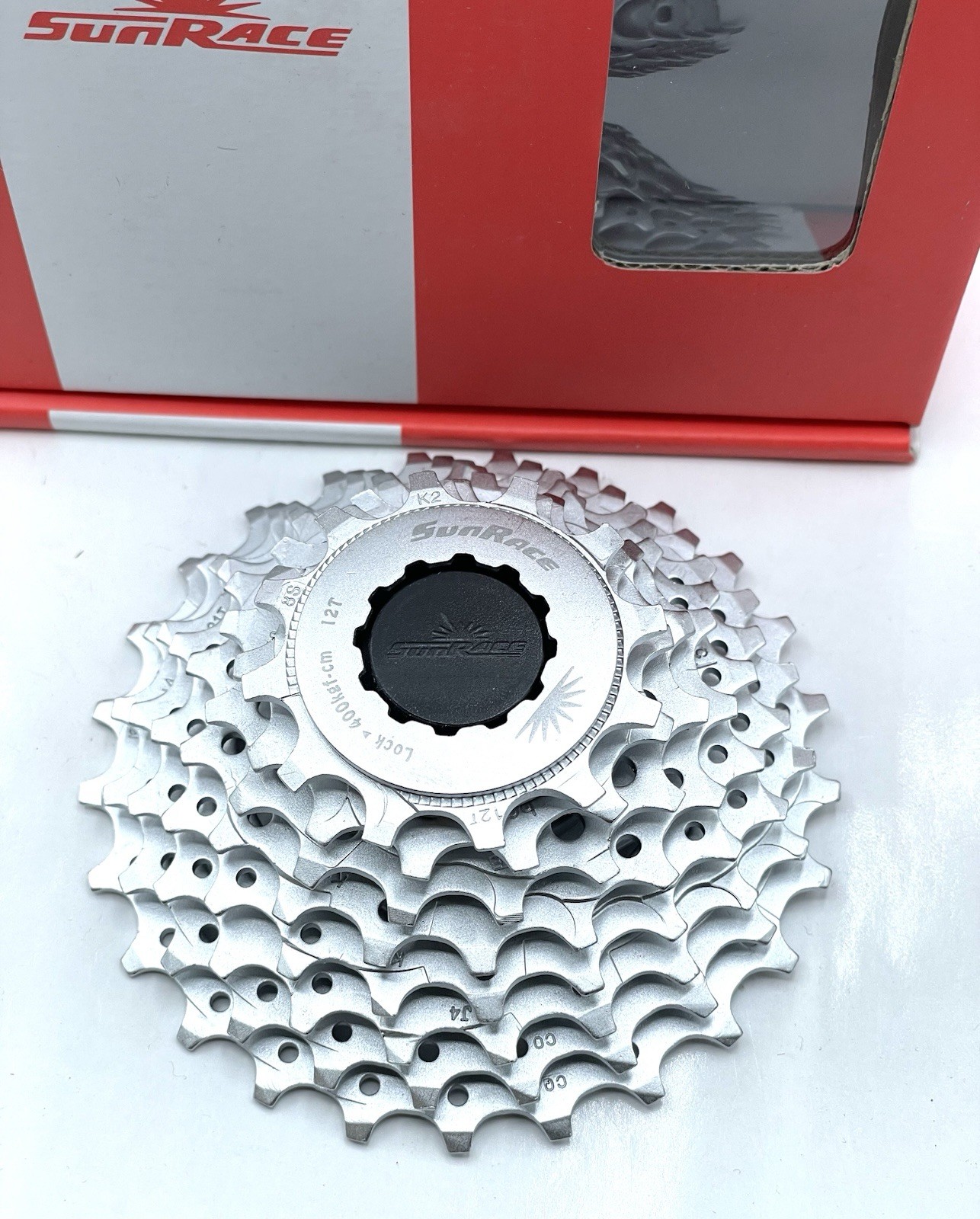 Sunrace Road Bike 8 Speed Cassette 12-25 CSR-86 Satin Color