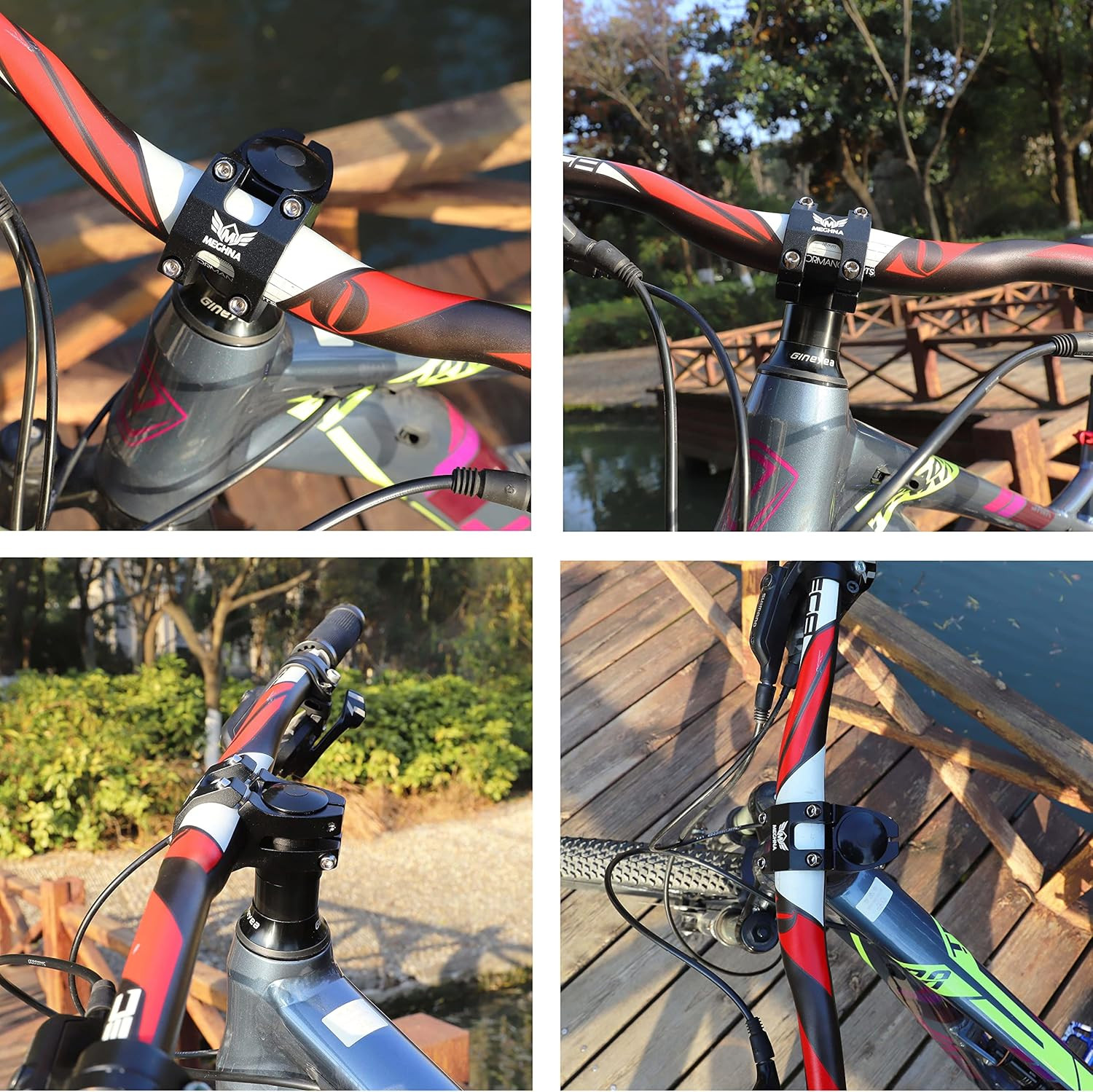 MTB Short Bike Stem Φ22.2Mm Mountain Bike Handlebar Stem 35Mm for Most Bike Road