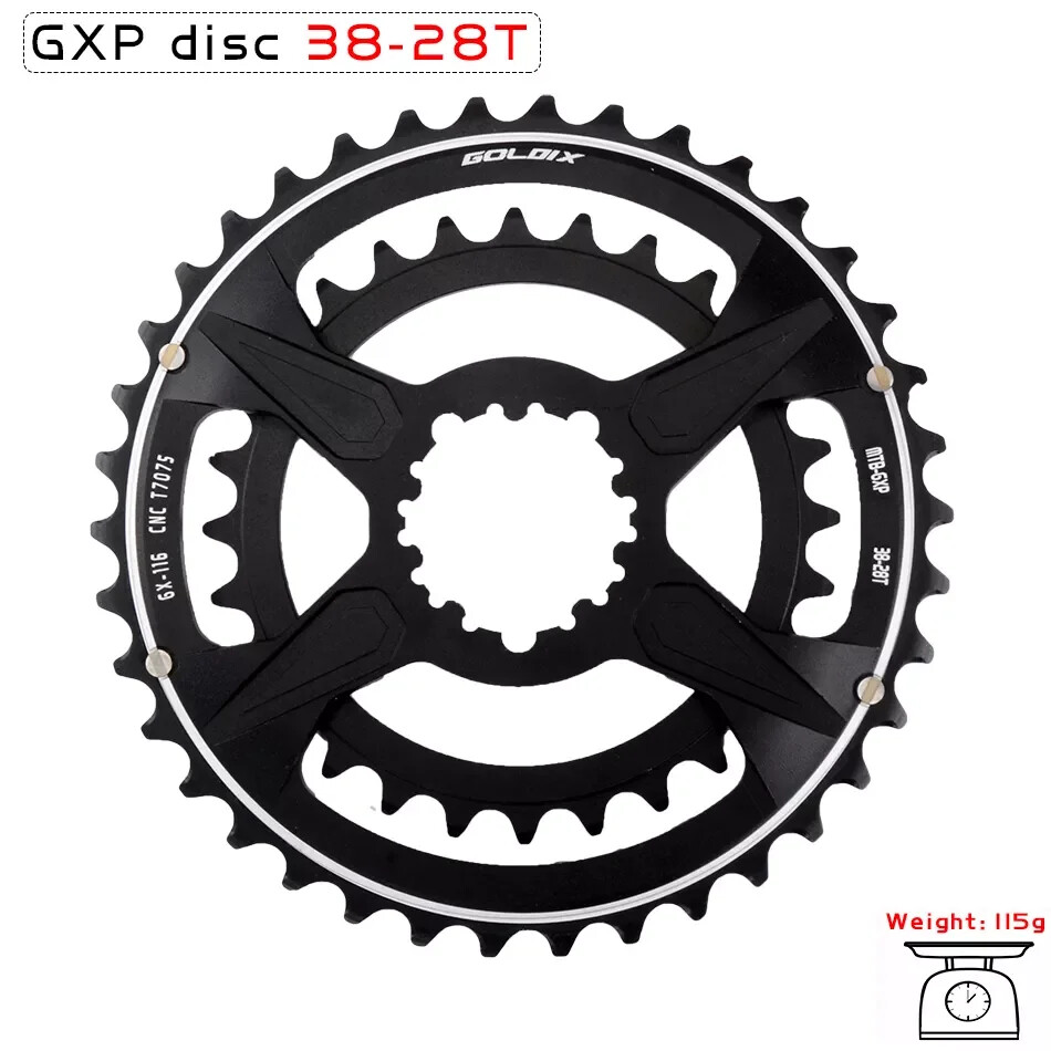 Bicycle Crankset Crank Arm 170mm/175mm Chainring 30T 32T 34T 36T 38T with BB