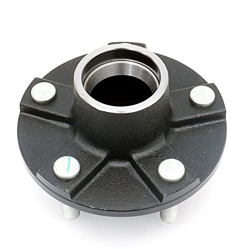 Trailer Hub Spindle Kit 5 Bolt on 4.5 Inch Circle 5-4.5″ Bolt Circle Hub Fit