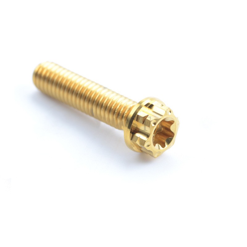 M8X1.25 Titanium Bolt Fancy Torx T40 Flange Head Screw 20 25 30 35 40 45 50 55mm