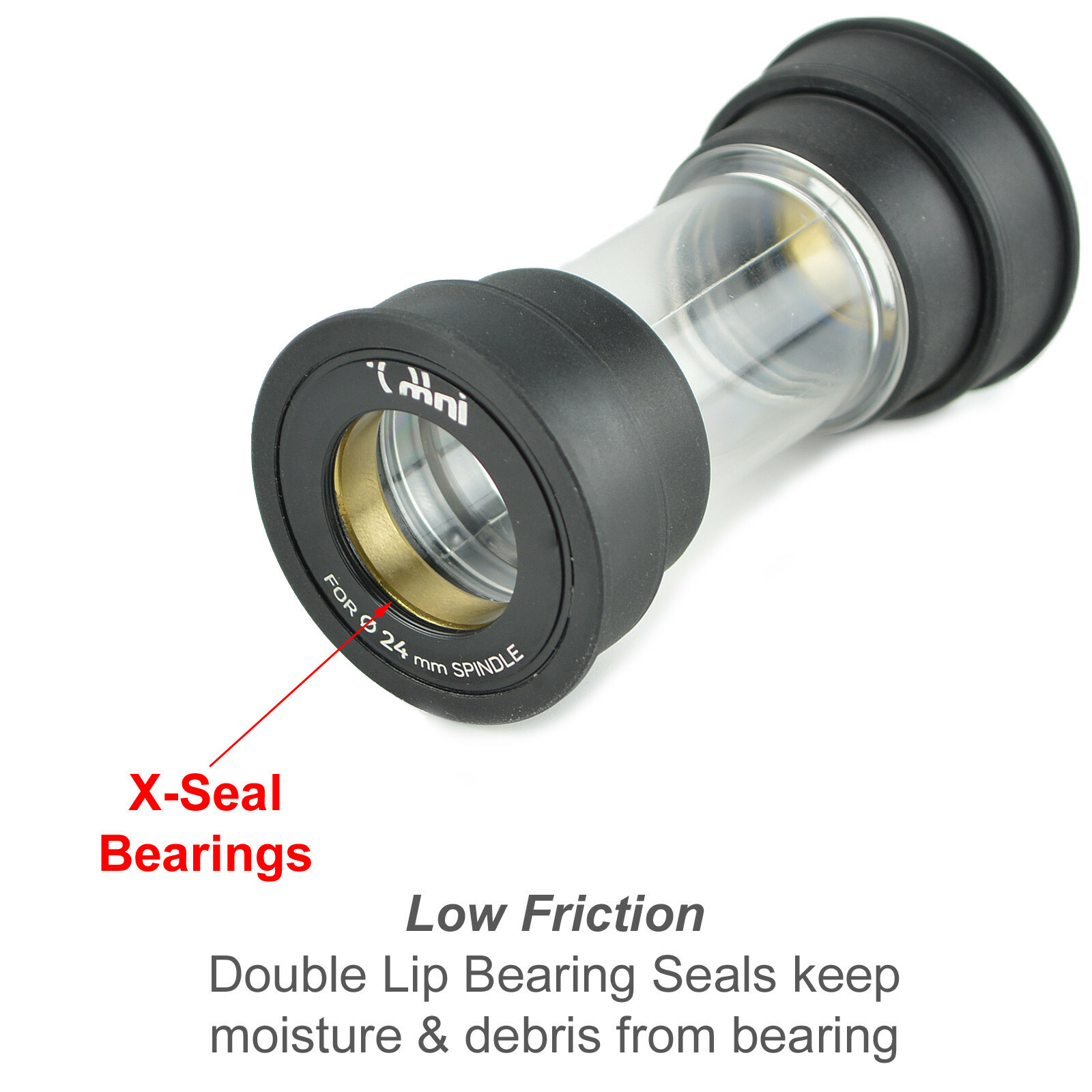 OMNI Racer WORLDS LIGHTEST Ti CERAMIC Bottom Bracket BB86 BB92 For SRAM GXP