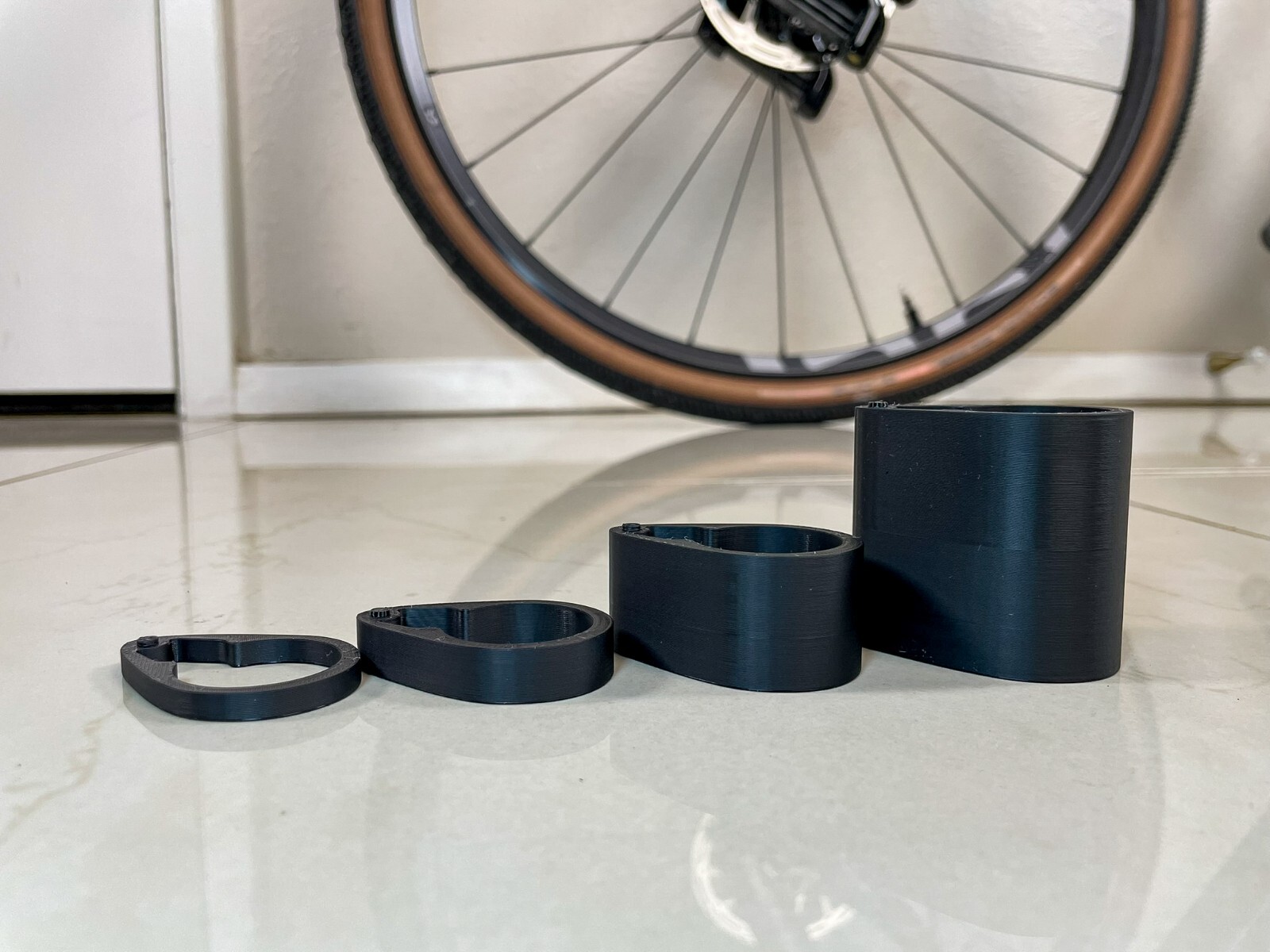 Pinarello Dogma F/Grevil Most Aero PACF Headset Top Stem Spacers/Shims Set of 4