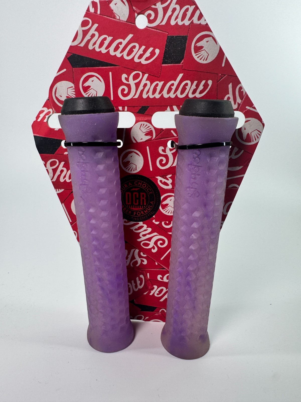 SHADOW CONSPIRACY MAYA BMX BIKE BICYCLE GRIPS + BAR ENDS SUBROSA Purple NEW