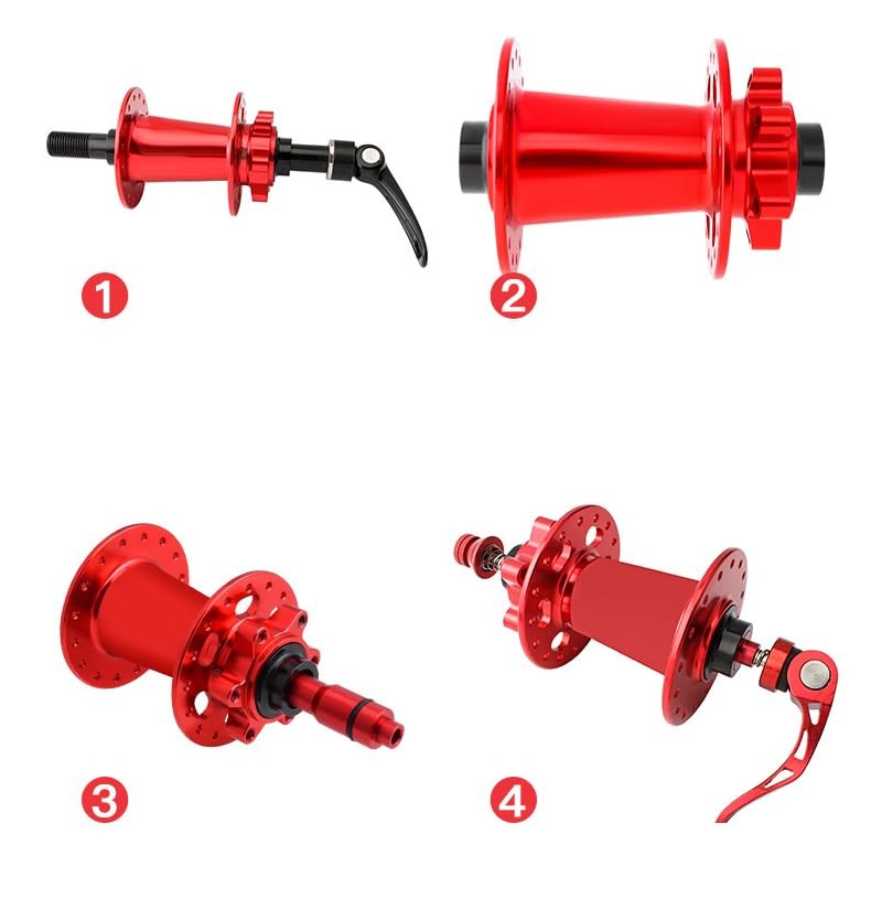 Bicycle Thru axle Adapter, Bicycle Thru axle Quick Release Conversion Adapter…