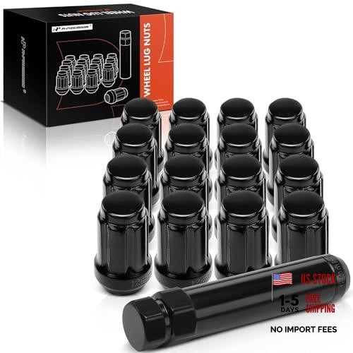 16-PC M12x1.5 Wheel Lug Nuts W/Socket Key Compatible with Can-Am & Honda &