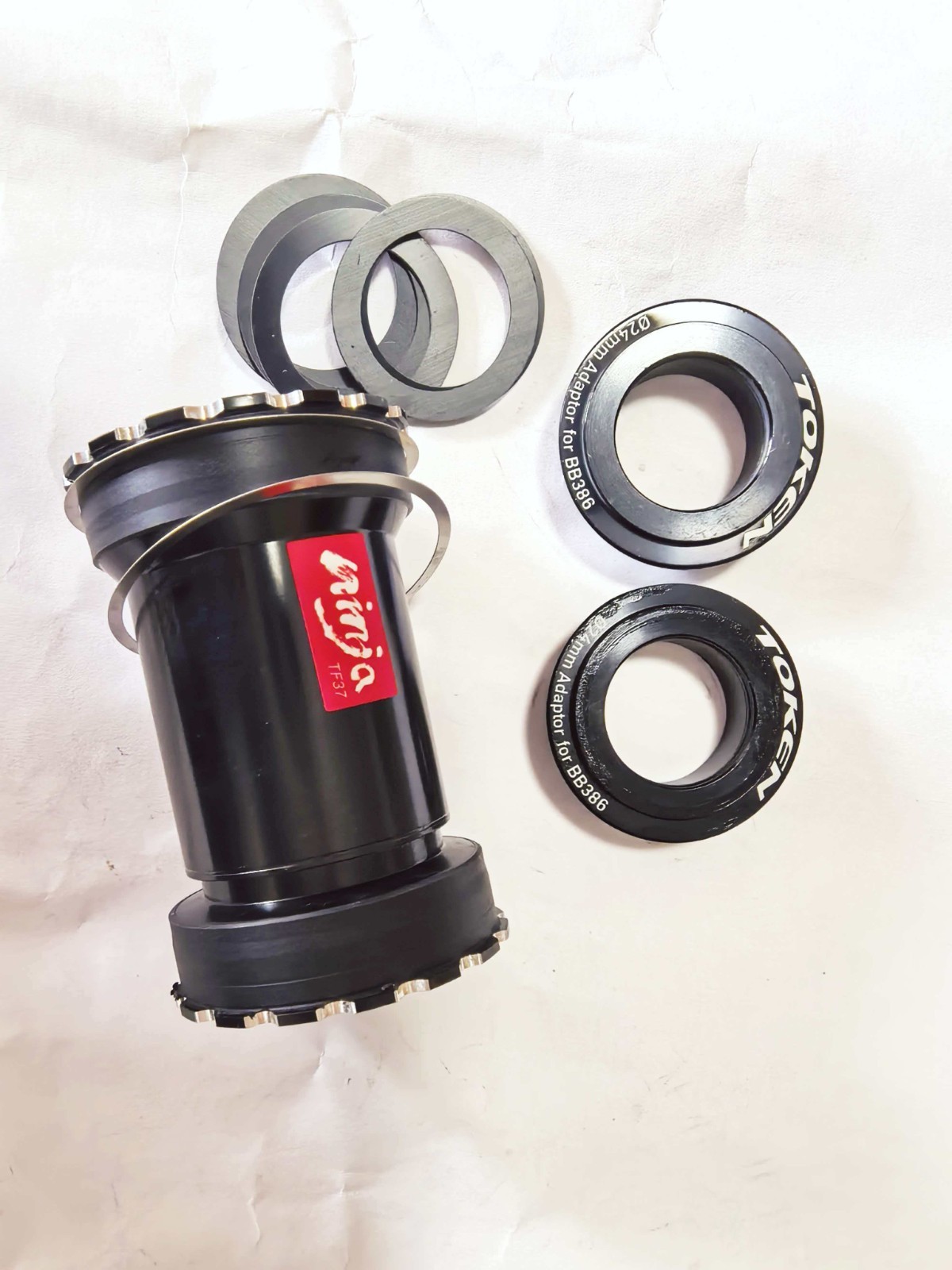 TOKEN Press Fit Bottom Bracket PF30/BB386 to Shimano 24mm bicycle