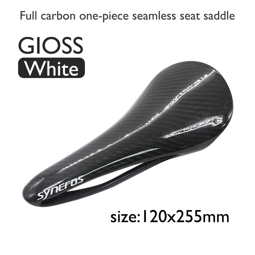Road Bicycle Carbon Saddle Seamless Aerodynamic/ergonomic Synthetic Design Seat