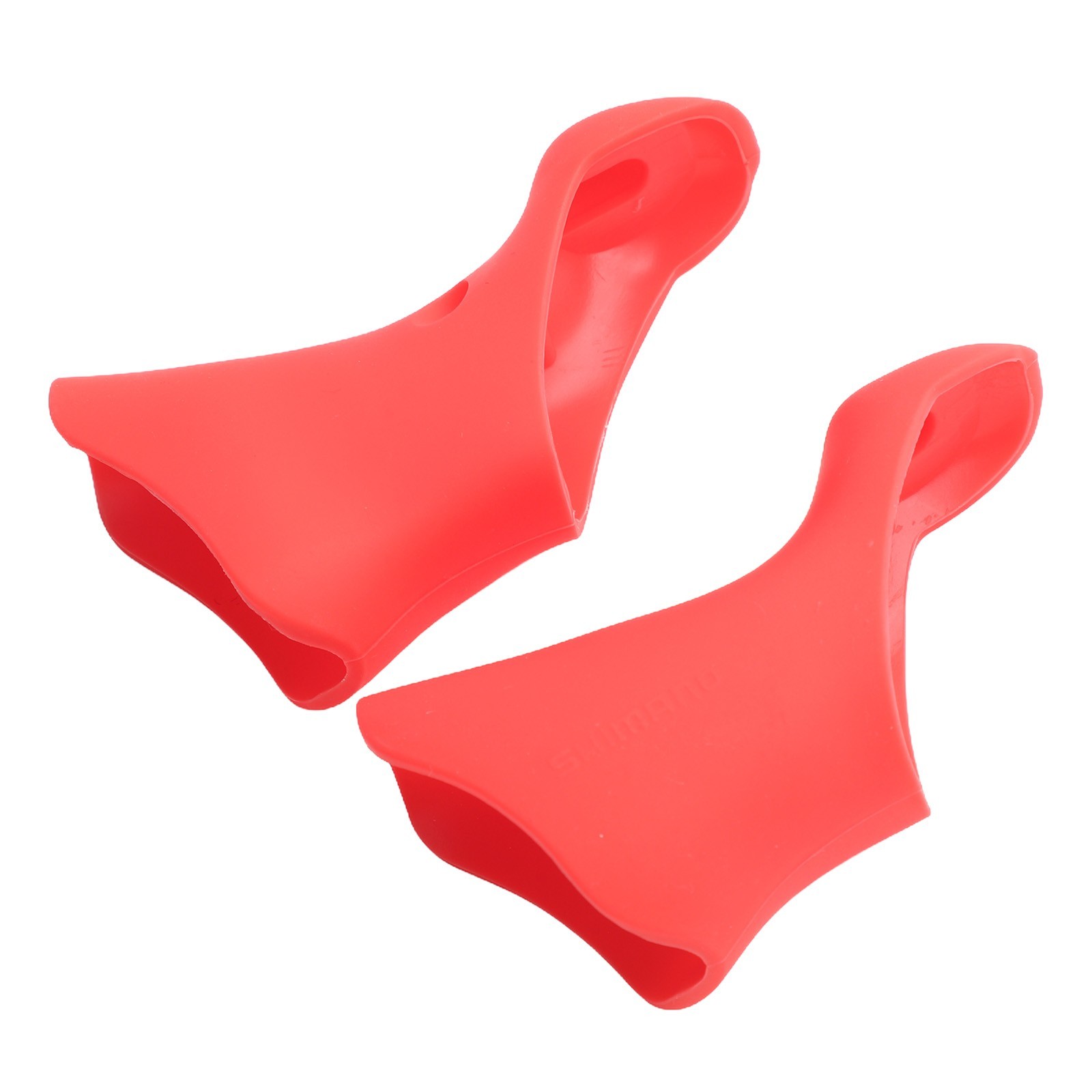 Enhanced Grip and Protection Silicone Bicycle Handlebar Cover Black/Red