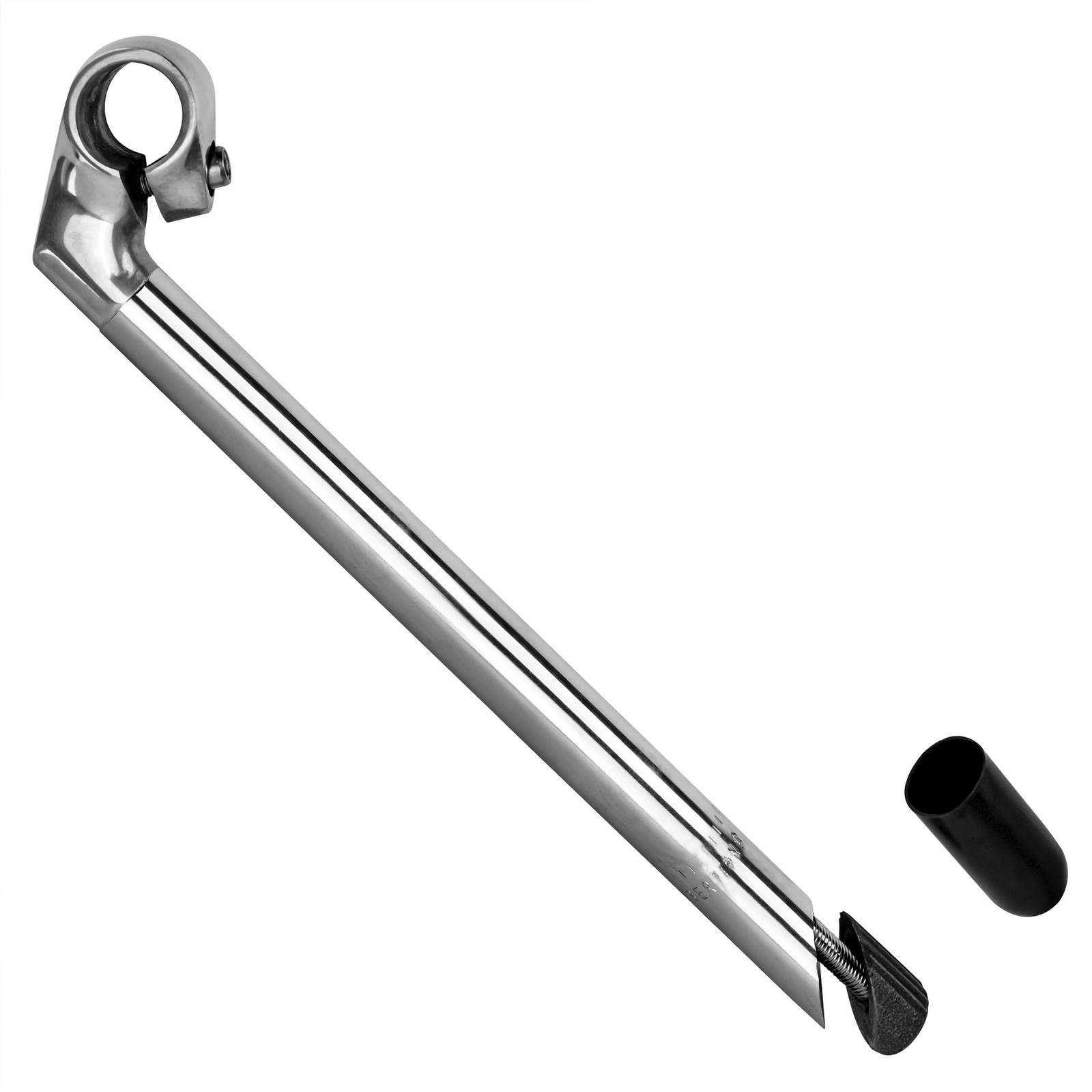 BuleVina Bike Quill Stem 22.2mm x 300mm Clamp 25.4mm x 300mm, Silver