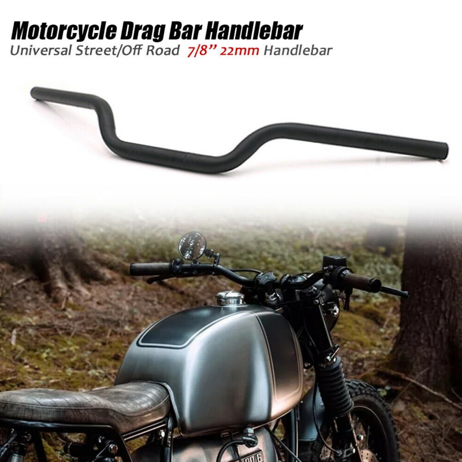 22mm SE Series 7/8″ Standard Handlebars CR High/Jet Black