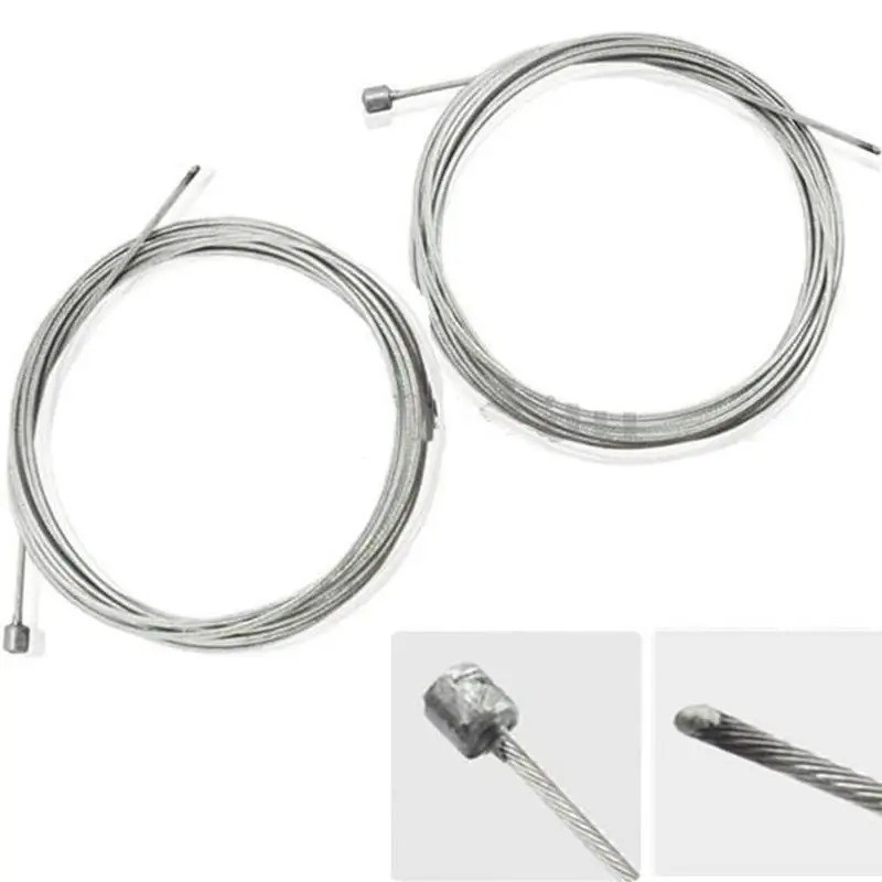 MTB Bike Brake & Shift Cable Set 1-10PCS 2M Inner Wire for Road Mountain Bike