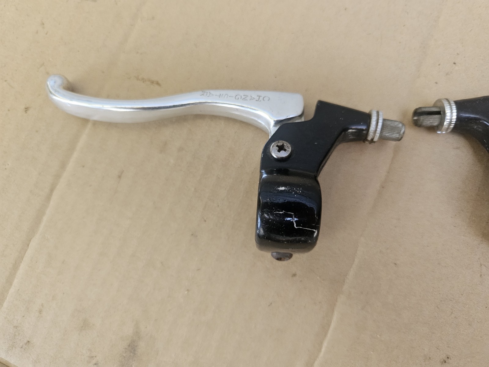 Vintage Old School 80s Chang Star Brake Levers Long Reach 4 Finger 22.2mm clamp