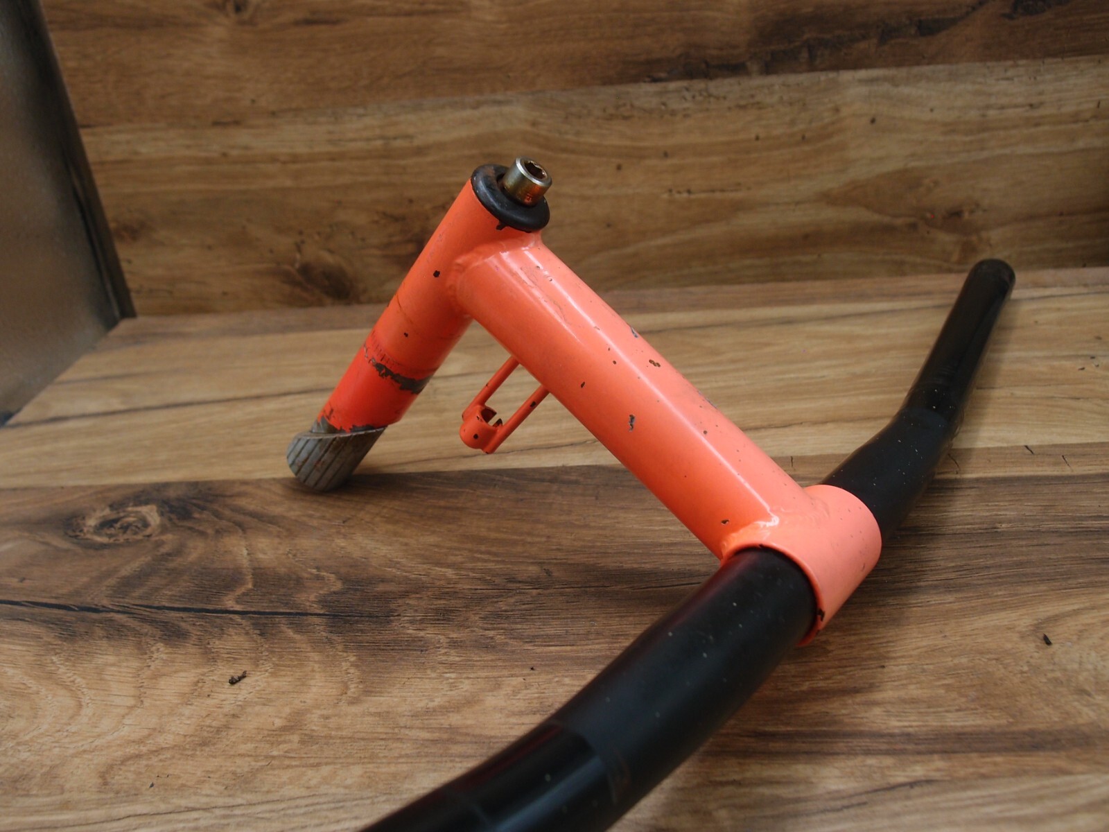 1989 MTB steel quill stem Ritchey Force by nL 25.4 mm + steel flat bar by nL