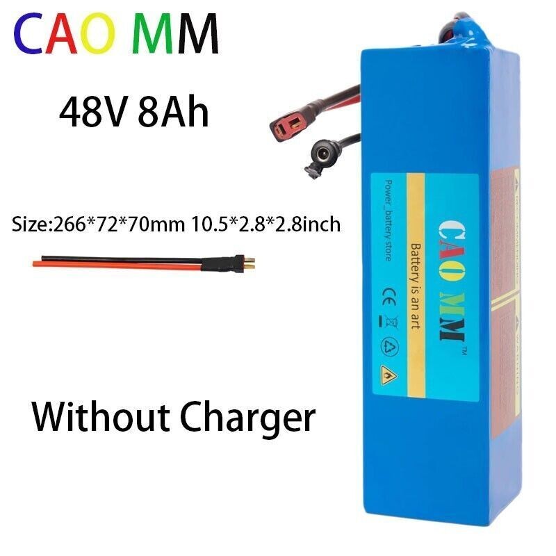 48V Ebike Lithium Battery For 1500W 1000W 750W 500W 200W Electric Bike Bicycle