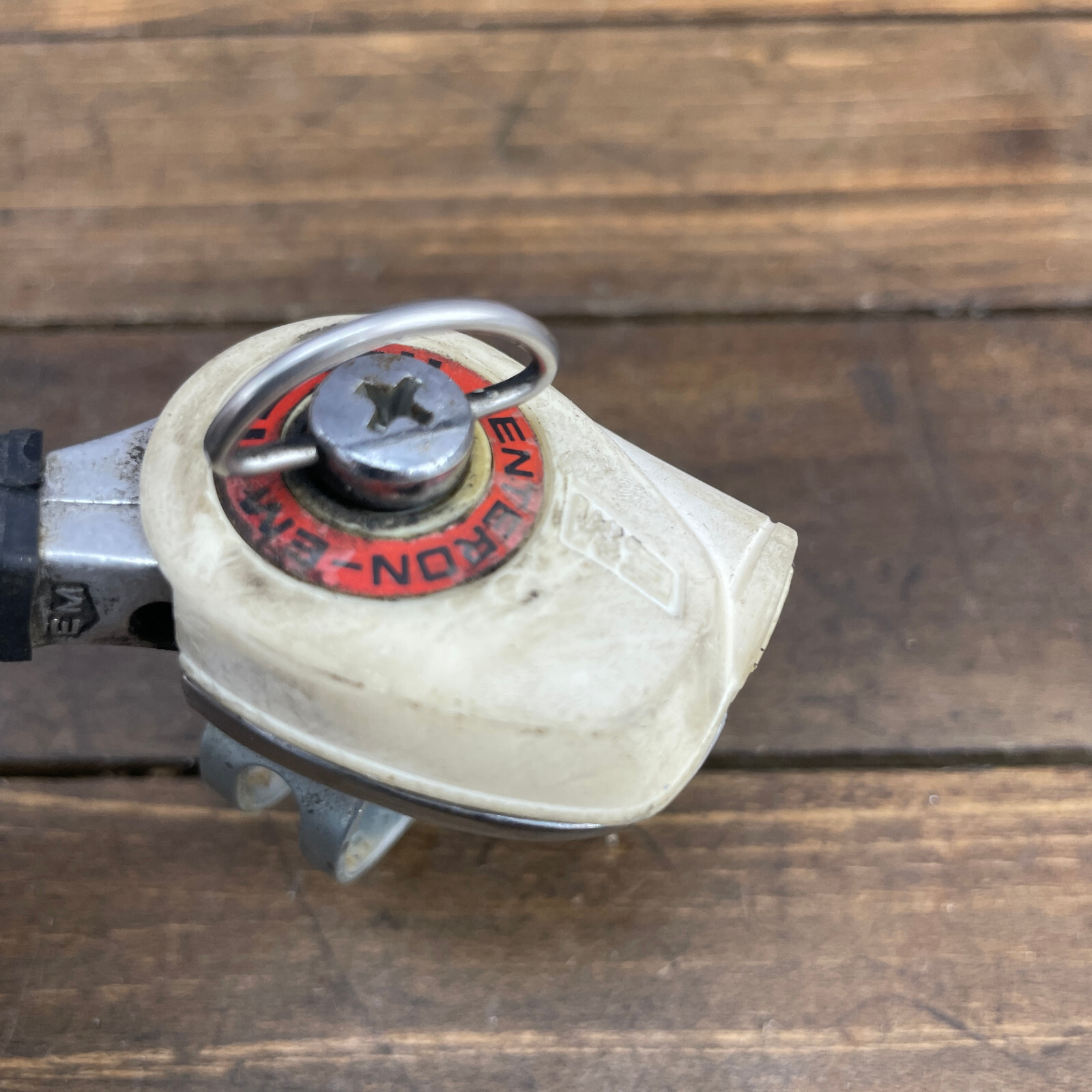 Vintage Shimano EM Thumb Shifter Right 80s MTB Friction Shift ATB 80s White