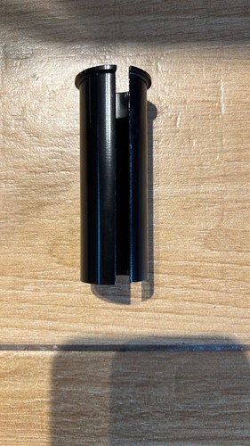 BMX BICYCLE ALLUMINUM SEAT POST LAYBACK 25.4MM INSERT OLD SCHOOL NEW